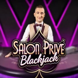 Official Live Casino logo: Blackjack Salon Privé by Ezugi at Cowboy Spin Casino
