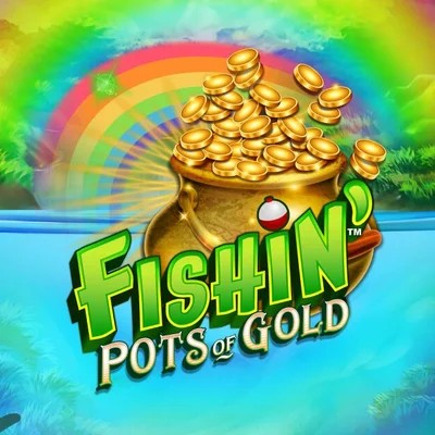 Try Fishin Pots Of Gold slot by Gameburger Studios on cowboyspincasino.pt – logo image