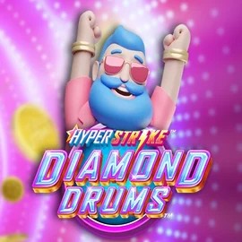 Hyper Strike Diamond Drums by Gameburger Studios, showcased at cowboyspincasino.pt – game logo