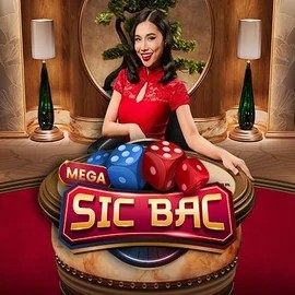 Live Casino logo of Mega Sic Bac from Pragmatic Play at Cowboy Spin Casino