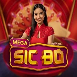 Mega Sic Bo online game logo by Pragmatic Play on cowboyspincasino.pt