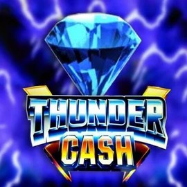 Thunder Cash slot logo by Novomatic at Cowboy Spin Casino