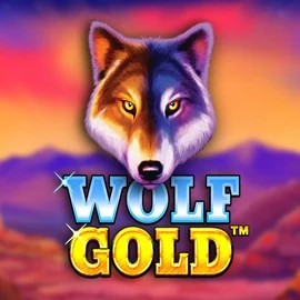 Wolf Gold logo by Pragmatic Play at Cowboy Spin Casino